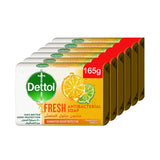 ديتول صابون قالب منعش 165جم × 6 | صيدلية.كوم.