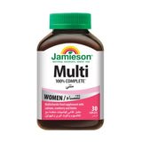 Jamieson Women's Multivitamin Dietary Supplement 100% 30 Capsules