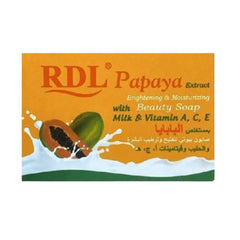 ار دي ال صابون قالب بالبابايا و الحليب 128 جرام