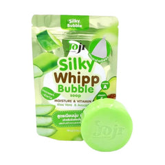 Joji Secret Young Silky Web Bubble Soap Bar with Aloe Vera and Avocado 100g