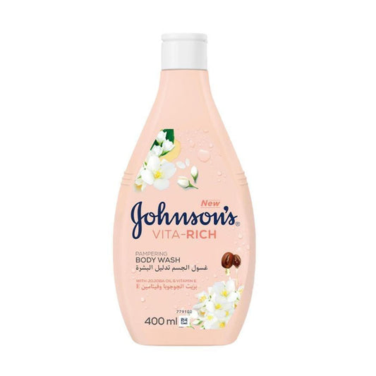 Johnson Vita Rich Body Wash With Jojoba Oil And Vitamin E 400 Ml