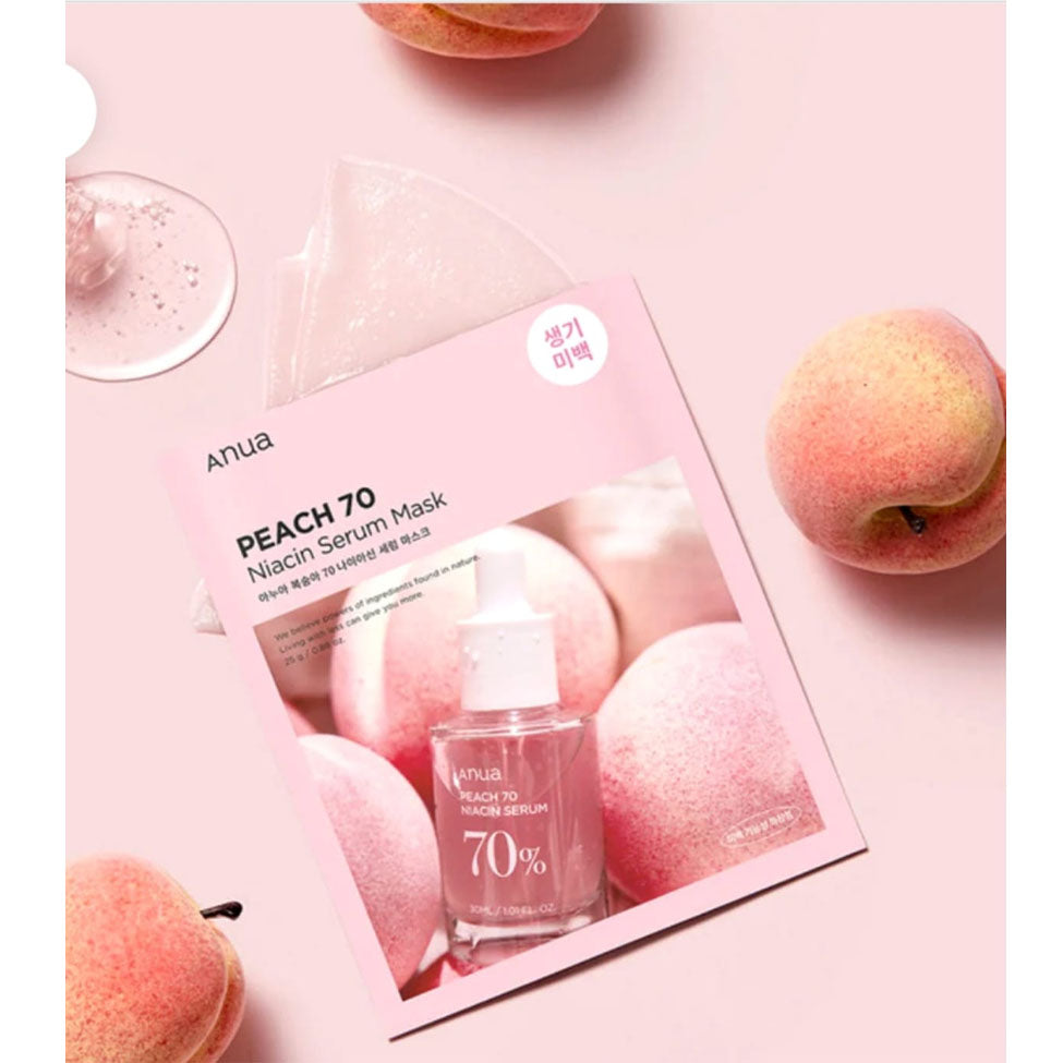 قناع سيروم النياسين بالخوخ 70ا من انوا | صيدلية.كوم.