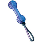 جيم دوق العاب كلاب شكل عظمة دائرية ربل مع حبل لون أزرق | صيدلية.كوم.