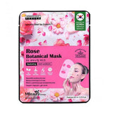 M بيوتي قناع وجه نباتي بالورد