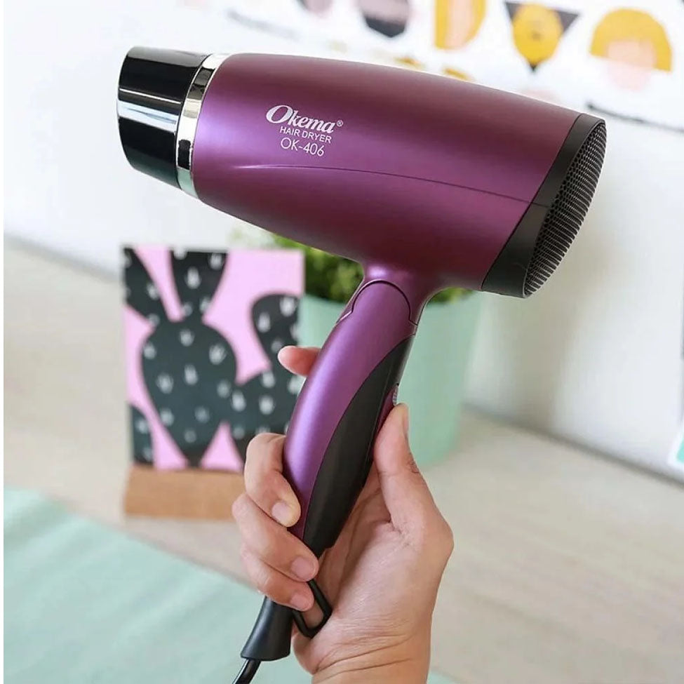 مجفف الشعر 2200 موديل OK-406 من اوكيما | صيدلية.كوم.