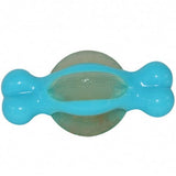 جيم دوق لعبة كلاب رائعة شكل عظمة لون سماوي وسط | صيدلية.كوم.