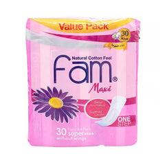 فام ماكسي فوط صحية بدون أجنحة