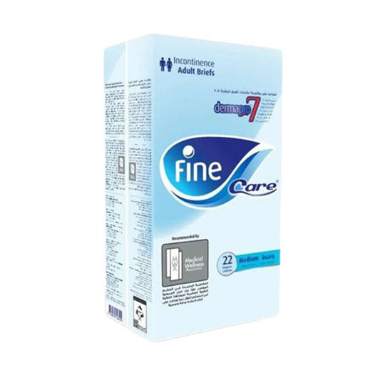 Fine Care Adult Diapers Medium 22 Pieces