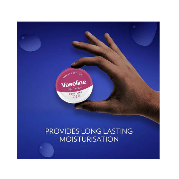 فازلين لعلاج الشفاة بالورد وزيت اللوز