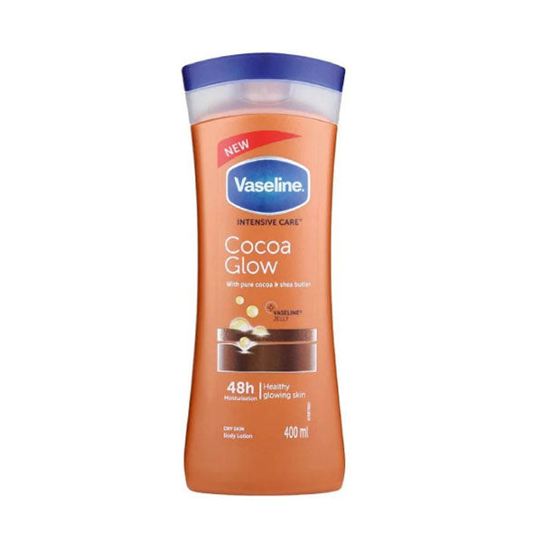 فازلين لوشن للجسم بزبدة الشيا والكاكاو للترطيب