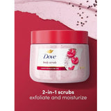 Dove Body Scrub With Cherry And Shea Milk 425 Gm