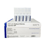 Normal Saline Sodium Chloride Injection Solution 0.9%, 10 ml X 70 Pcs