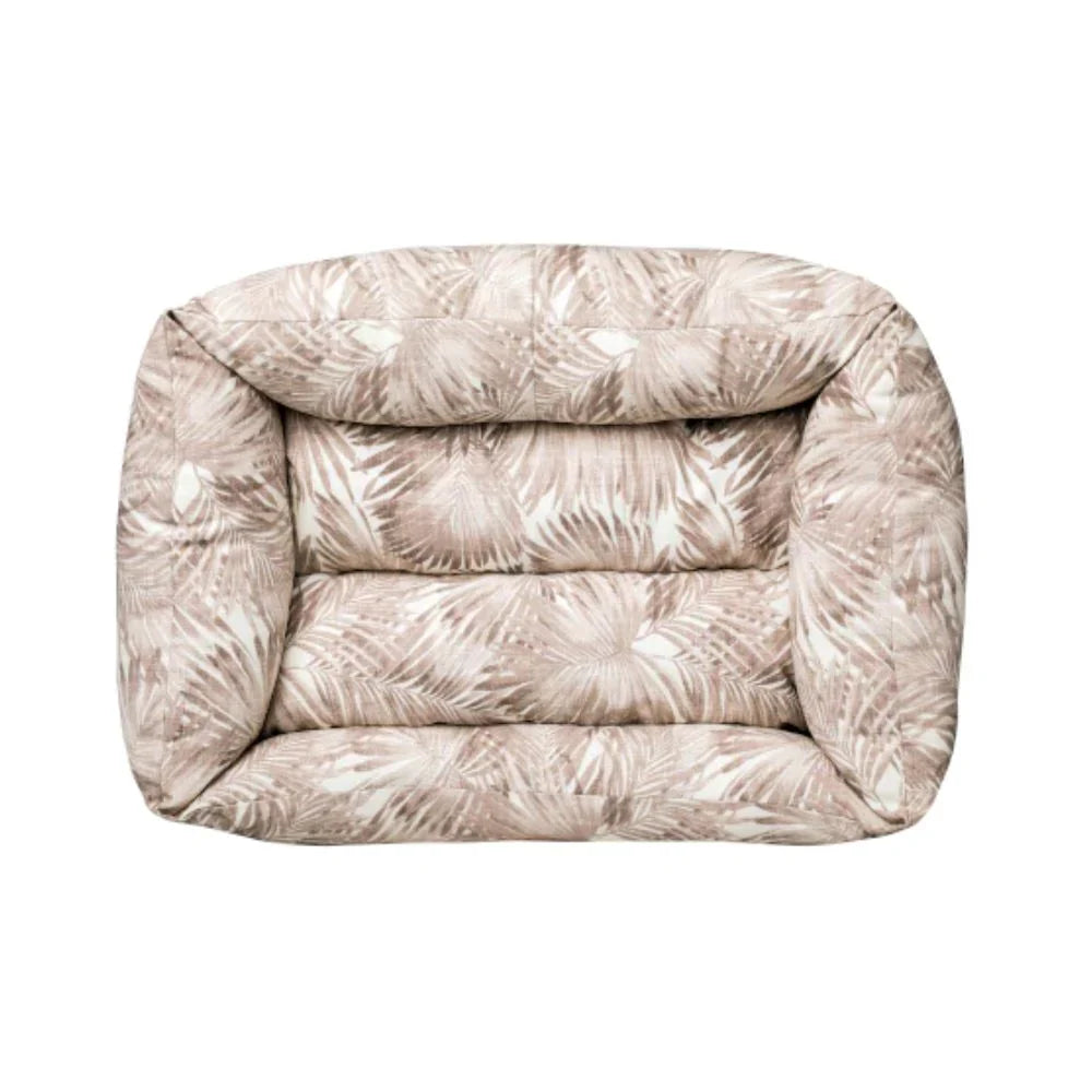 فيلاين قو ماكارون سرير أوراق الشجر مستطيل للقطط والكلاب لون بني | صيدلية.كوم.