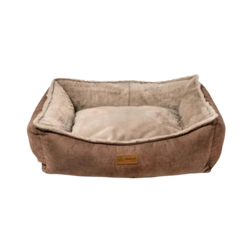 فيلاين قو تشيز كيك سرير مستطيل للقطط والكلاب لون بني | صيدلية.كوم.