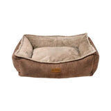 فيلاين قو تشيز كيك سرير مستطيل للقطط والكلاب لون بني | صيدلية.كوم.