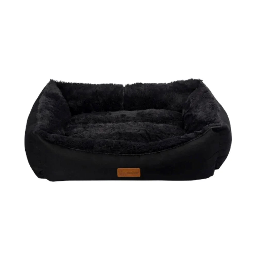 فيلاين قو جيلي بين سرير مستطيل للقطط والكلاب لون اسود سادة | صيدلية.كوم.