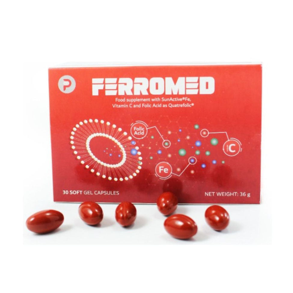 3- فيروميد مكمل الحديد 30 كبسولة سوفت جيل