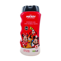 Fab Lab Shower Gel and Bubble Bath 2 in 1 Mickey and Friends 500 ml