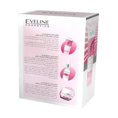 ايفلين مجموعه العنايه بالبشره وايت برستيج الجمال النقي غسول 50 مل +سيروم 18 مل + كريم 50 مل | صيدلية.كوم.