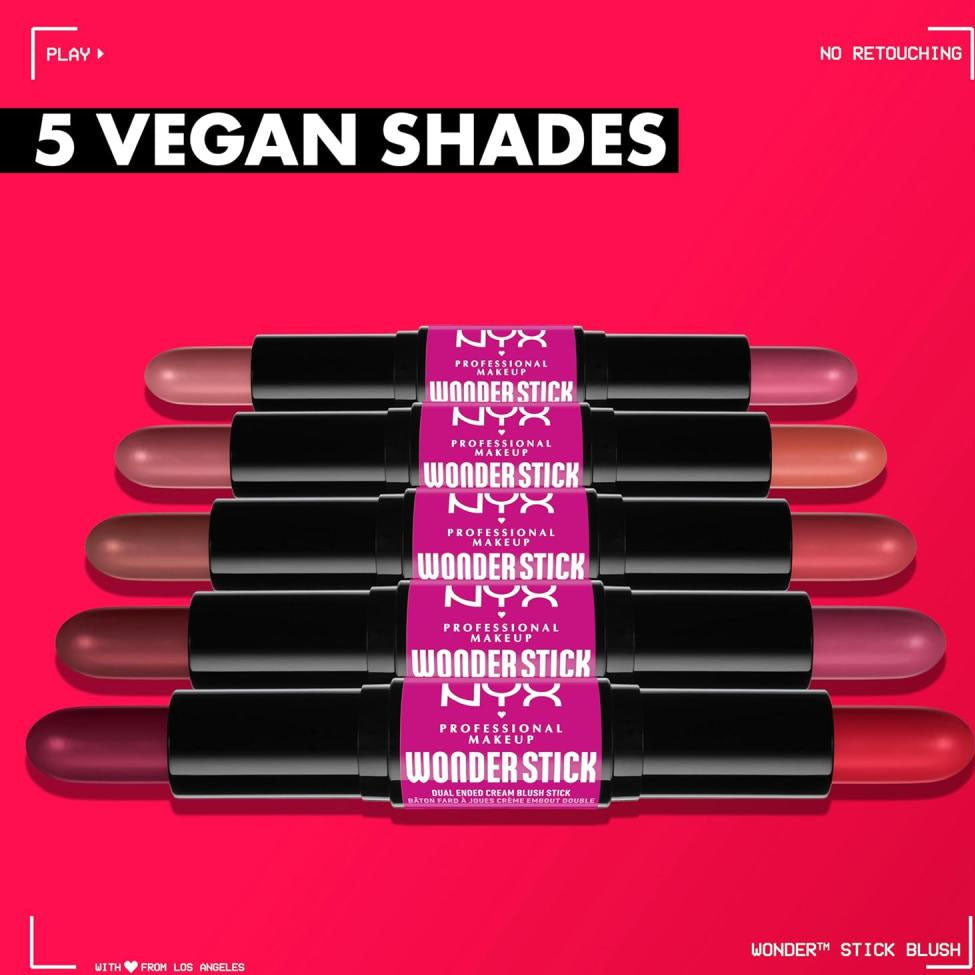 ان واي اكس احمر الخدود وندر ستيك 01 لايت بيتش + بيبي بينك | صيدلية.كوم.