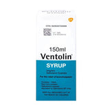 فنتولين 2 مجم /5 مل شراب 150 مل.