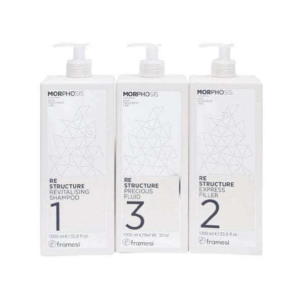 فرامزي مجموعة الفيلر مورفوسيس لإعادة بناء الشعر 1000 مل ×3.
