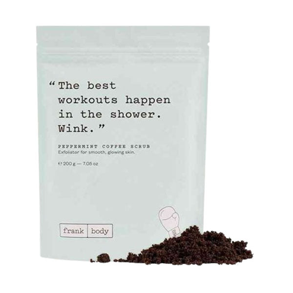 فرانك بودي مقشر بالقهوة مع النعناع 200 جرام.