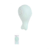 فرشاة سيليكون لتنظيف الوجه لون اخضر