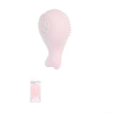فرشاة سيليكون لتنظيف الوجه لون وردي