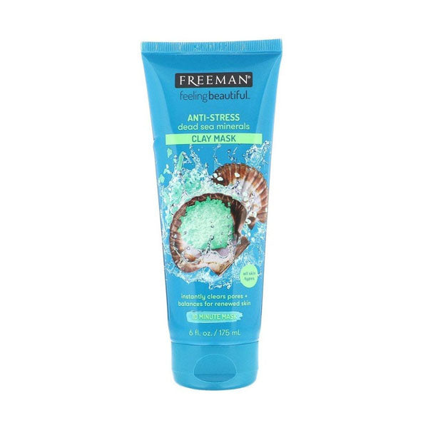 فريمان قناع طمي تجميلي مضاد للإجهاد معادن البحر الميت 175مل.