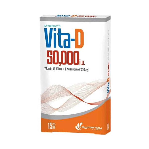 فيتا - دي فيتا دي 50000 وحدة دولية 15 قرص.