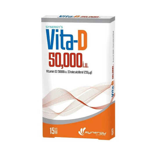 فيتا - دي فيتا دي 50000 وحدة دولية 15 قرص.