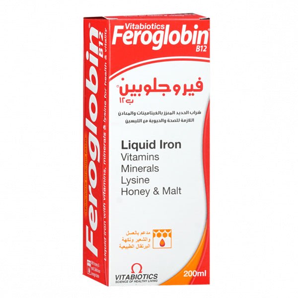 فيتابيوتكس فيروجلوبين ب12 مع الحديد 200 مل شراب - Sidalih.com || صيدلية.كوم