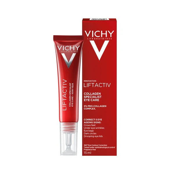 فيتشي ليفت أكتيف كولاجين سبيشاليست كريم للعيون 15 مل | صيدلية.كوم.