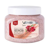 فيزو سنفرة للوجة والجسم بالرمان 500جرام.