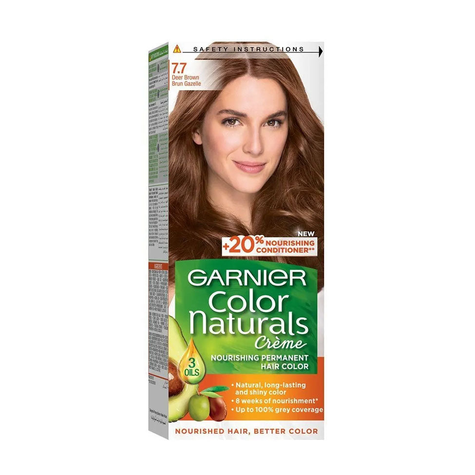 غارنييه كولور ناتشرلز صبغة شعر بني غزالي