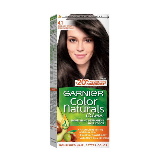 غارنييه كولور ناتشرلز صبغة شعر بني رمادي 4.1