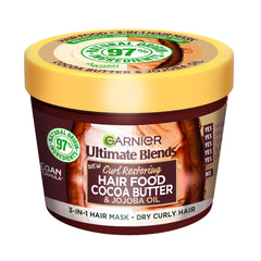 غارنييه ماسك شعر هير فود 3 في 1 زبدة الكاكاو وزيت الجوجوبا 390 مل | صيدلية.كوم.