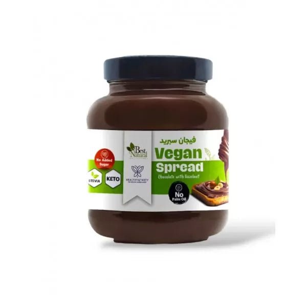 هيلثي اند تيستي فيجان سبريد شوكولاتة بالبندق