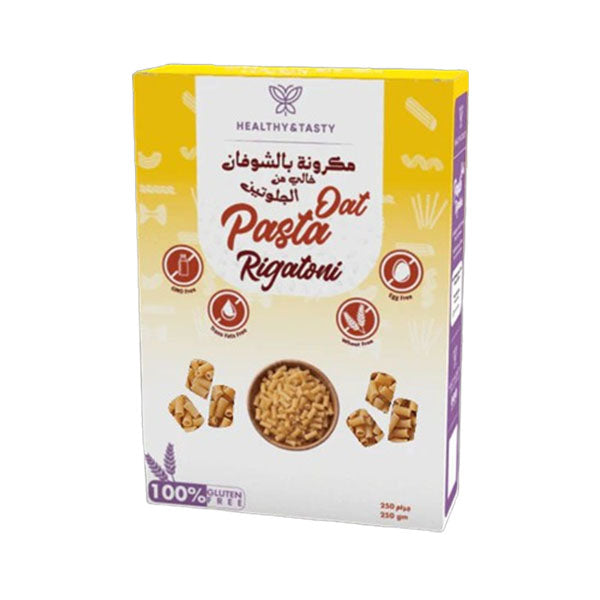 هيلثي اند تيستي معكرونة ريغاتوني بالشوفان