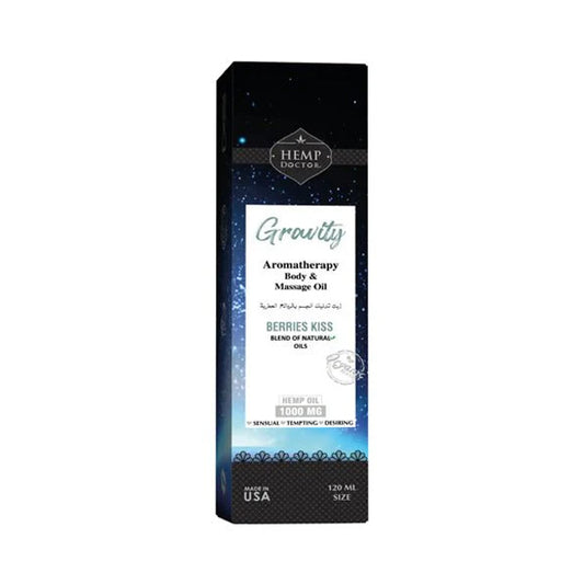 هيمب دكتور زيت تدليك الجسم برائحة التوت البري