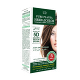 هيربل كولور صبغة نباتية دائمة 5D بني ذهبي متوسط 135 مل