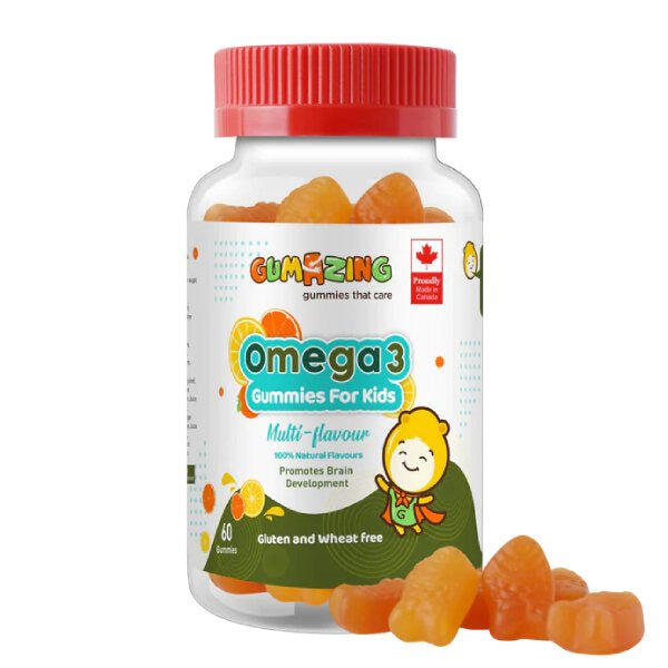 جاميزينج جاميز اطفال أوميجا 3 فيتامينات متعددة- 60 حلوى - Sidalih.com || صيدلية.كوم