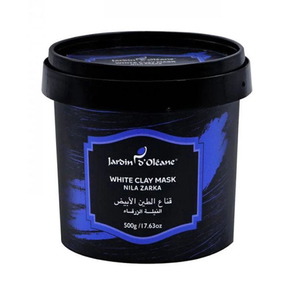 جاردن أوليان قناع الطين الأبيض بالنيلة الزرقاء