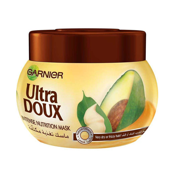 جارنييه الترا دوكس ماسك الشعر بزيت الأفوكادو و زبدة الشيا 300 مل.