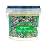 مقشر السكر بزيت الاوفيرا وزيوت الاعشاب الأساسية