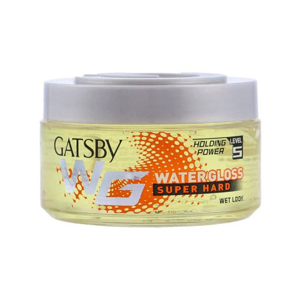 جاتسبي جل الشعر واتر قلوس سوبر هارد اصفر