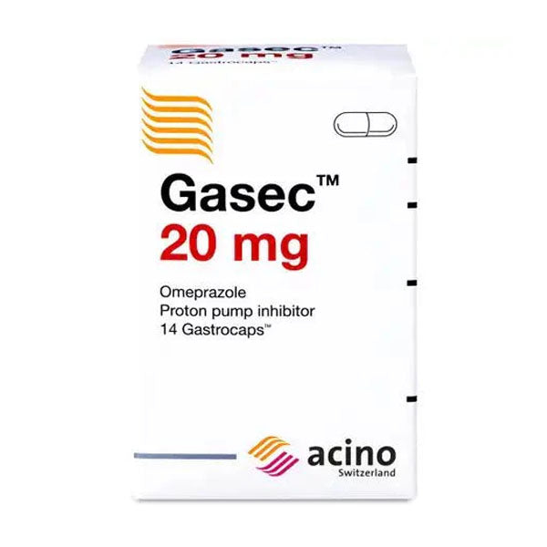 جازيك 20 مجم 14 كبسولة | صيدلية.كوم.