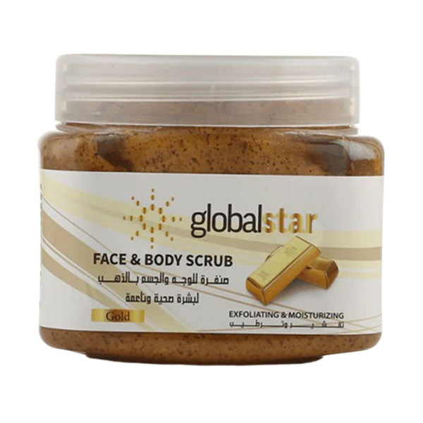 جلوبال ستار صنفرة الوجه والجسم بالذهب