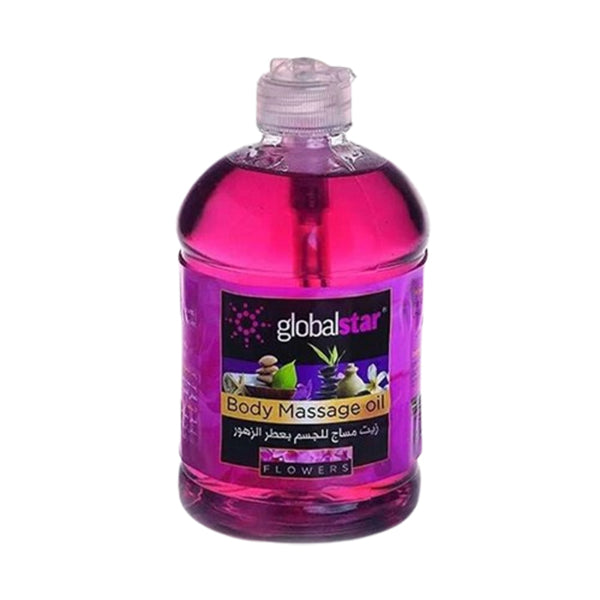 جلوبال ستار زيت مساج بعطر الزهور